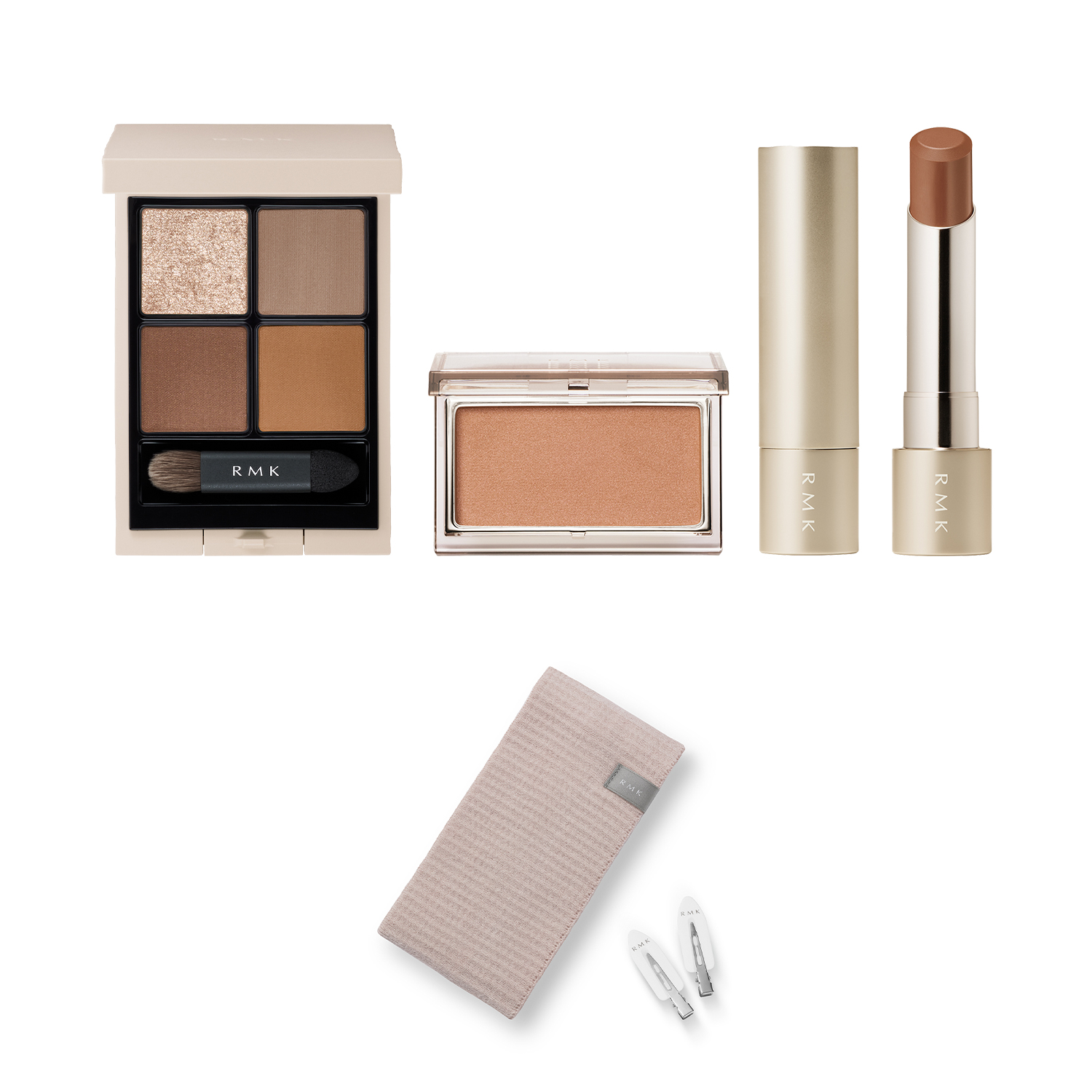 【公式オンラインショップ限定】RMK シンクロマティック アイシャドウパレット Soft Spot Trench セット 詳細画像 1枚中1枚目