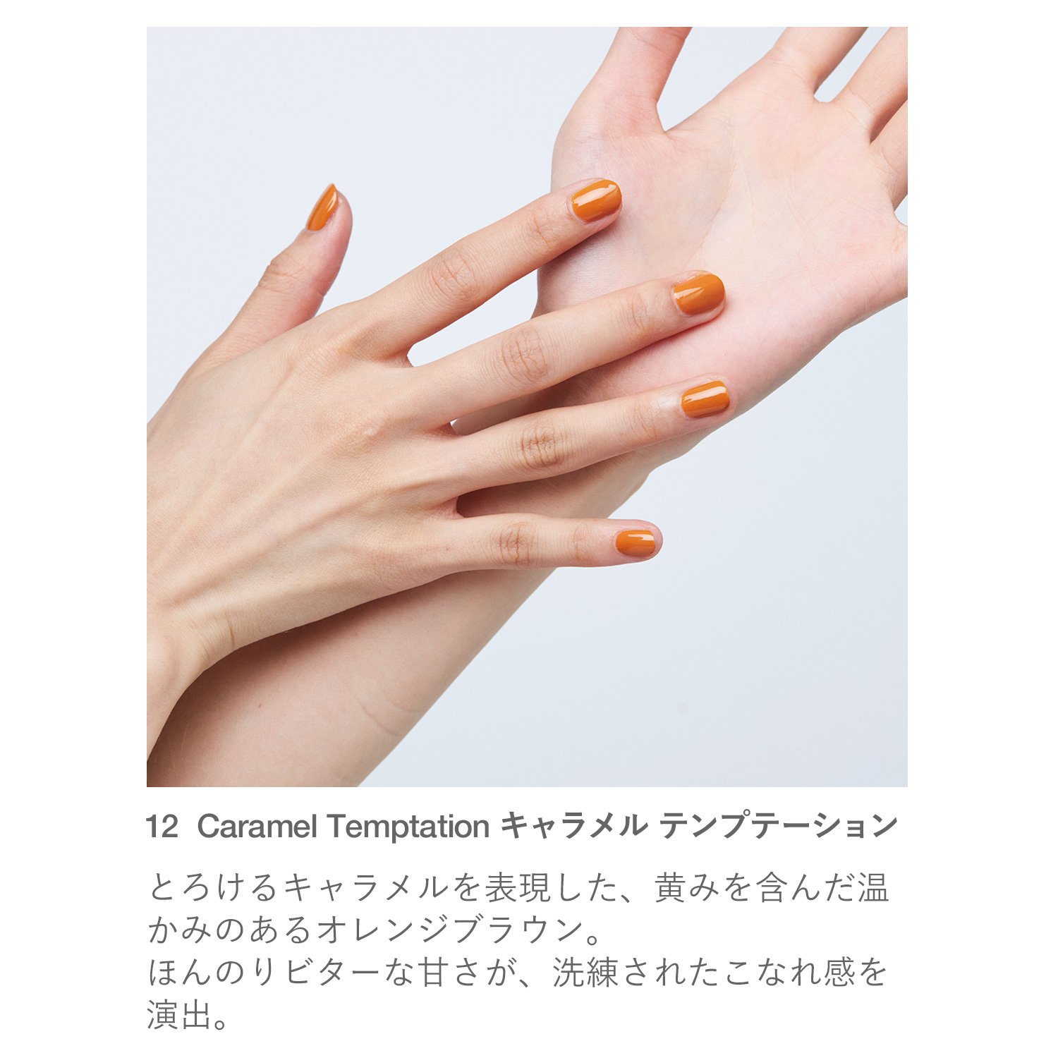 RMK ネイルラッカー 12 キャラメル テンプテーション 詳細画像 1枚中5枚目